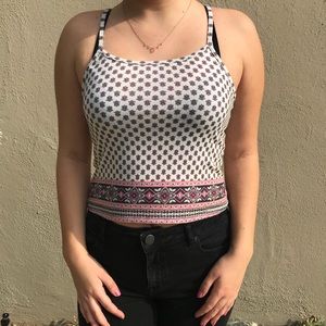 Floral Print Tank Top